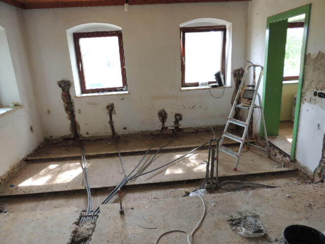 Renovierung einer Wohnung