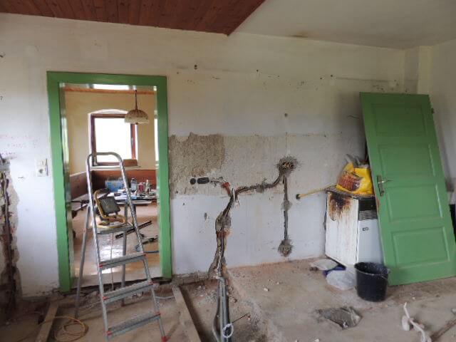 Renovierung einer Wohnung