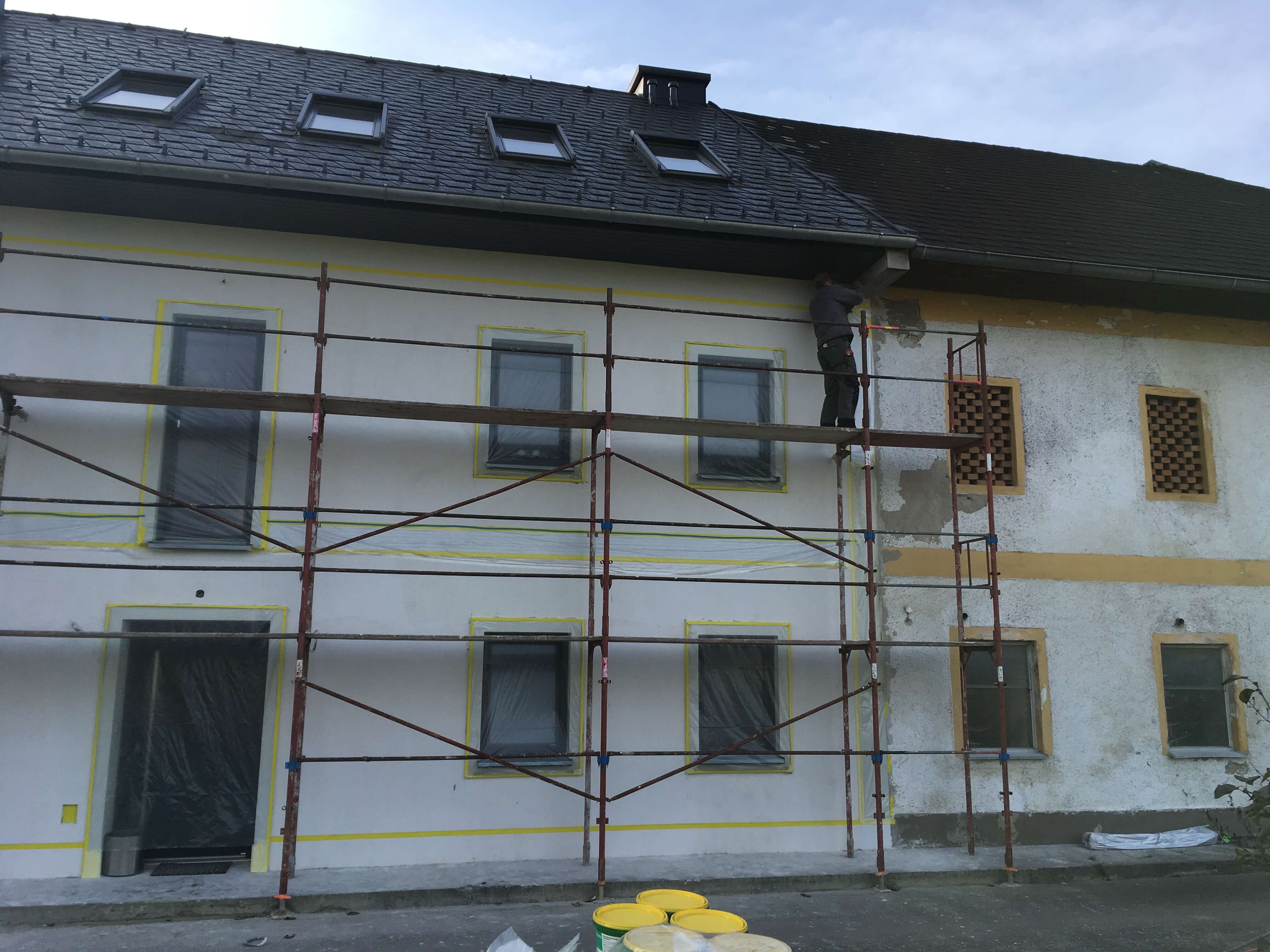 Fassadenarbeiten